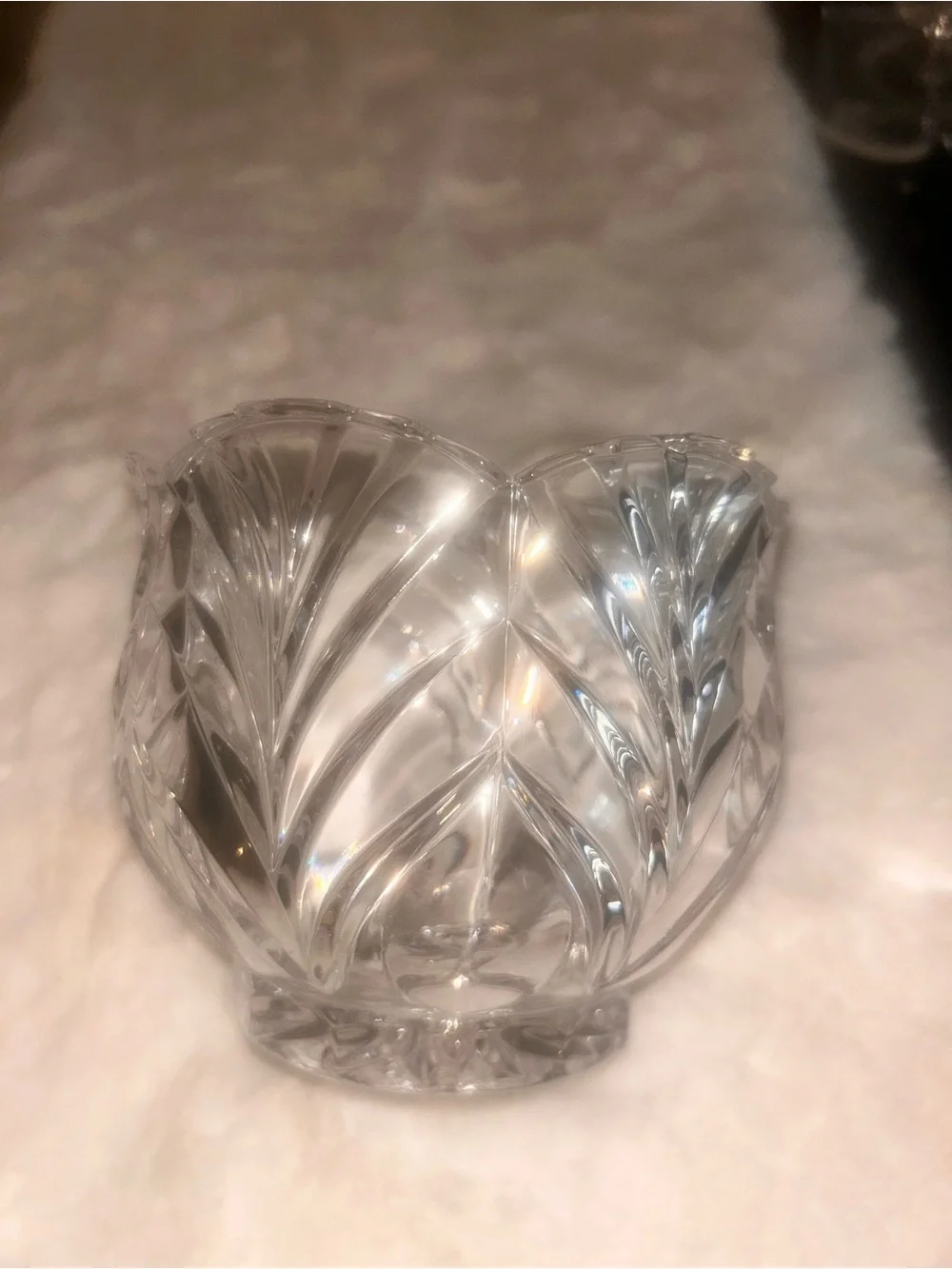 50%offw❤️ Crystal Treasury Noritake  Lead Crystal Germany Crystal Bowl